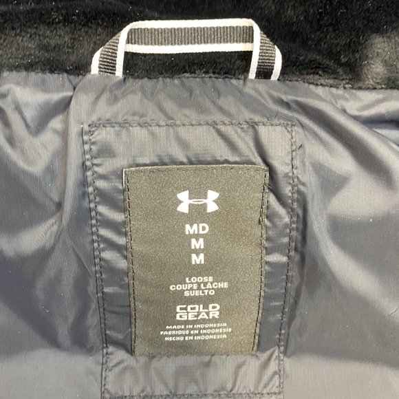 Under Armour Women's‎ 600 Down Hooded Jacket Medium Black 1342814 - Picture 9 of 11